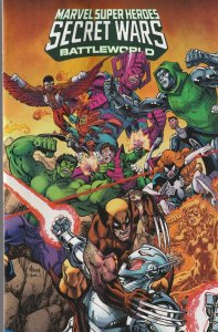 Marvel Super Heroes Secret Wars Battleworld # 3 Nauck Variant NM [V7]