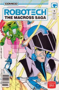 Robotech: The Macross Saga #18 (Newsstand) VF/NM ; COMICO