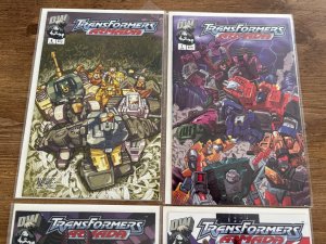 Lot Of 4 Transformers Armada Dreamwave Comic Books # 5 6 7 8 VF-NM 12 J444
