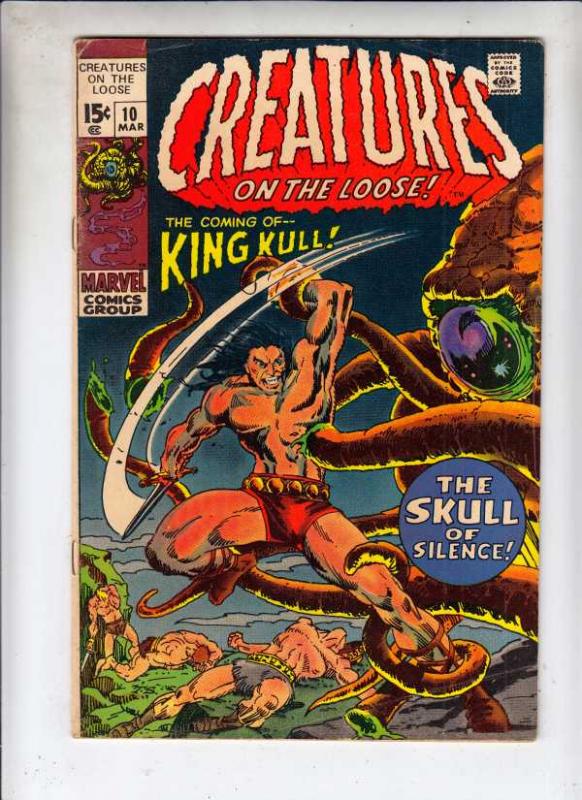 Creatures on the Loose #10 (Mar-71) VF High-Grade King Kull