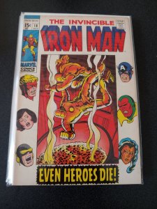 IRON MAN #18 HIGH GRADE