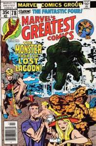 Marvel's Greatest Comics #78 (1978) Fantastic Four