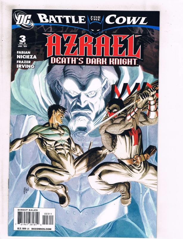 Lot of 3 Azrael Death's Dark Knight DC Comic Books #1 2 3 J127