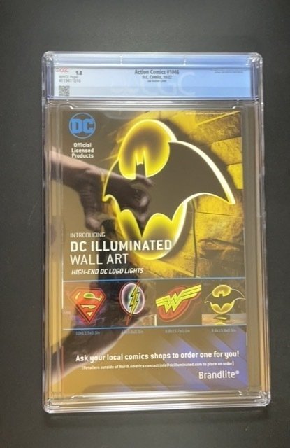 Action Comics #1046 Lau Cover (2022) SWIMSUIT VARIANT CGC 9.8
