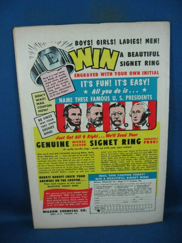 UNKNOWN WORLDS 1 ACG F- FIRST ISSUE SCARCE 1960