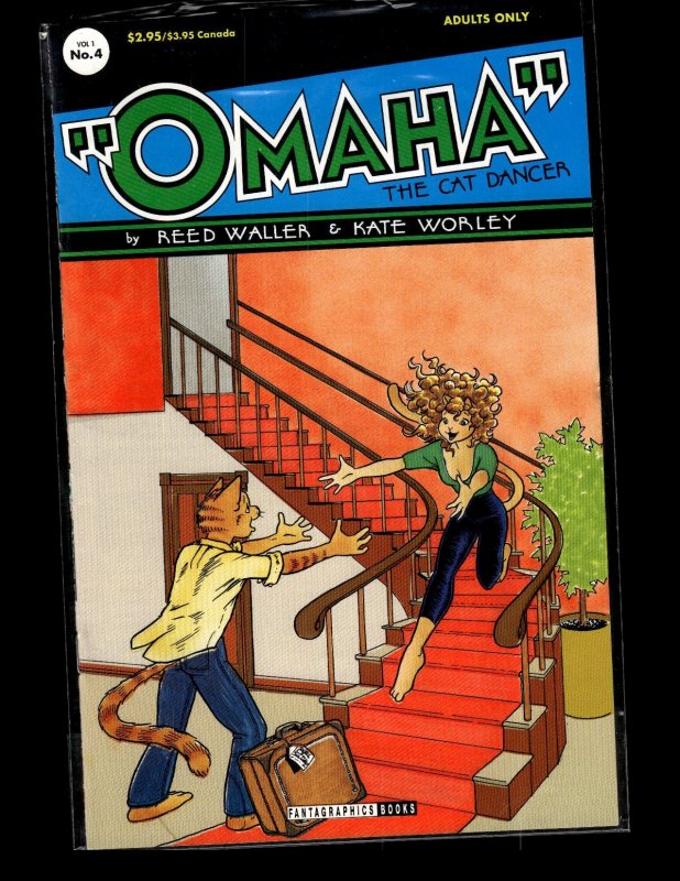 Omaha the Cat Dancer #4 (1987) Omaha the Cat Dancer