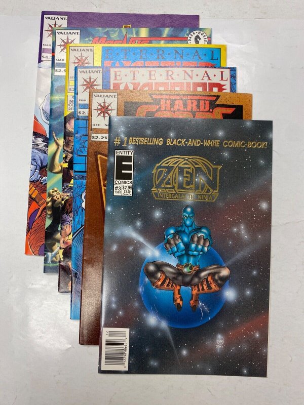 6 VALIANT comic books Archer Armstrong Magnus Nexus Eternal Warrior Zen 54 KM37