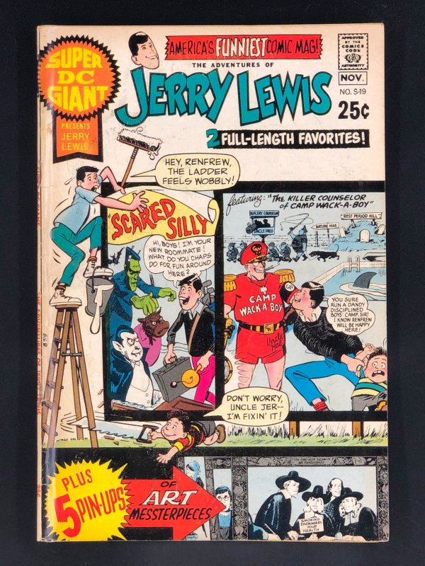 Super DC Giant #S-19 (1970) Adventures of Jerry Lewis