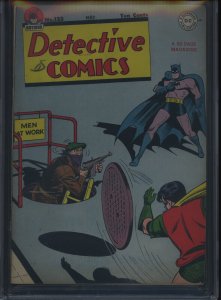 DETECTIVE COMICS #123 - CGC-7.0, OW-W - Batman - Golden Age