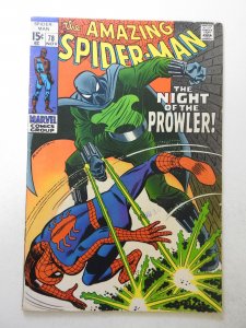 The Amazing Spider-Man #78 (1969) FN Condition! 1st App of the Prowler! stamp fc