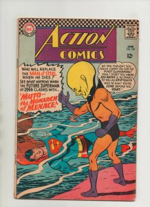 Action Comics #338 - Superman & Muto The Monarch Of Menace - (Grade 5.0) 1966