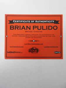 Lady Death: Dreams #1 Lady Slave Edition NM Condition! Signed W/ COA!