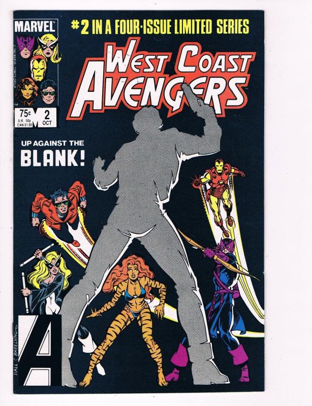 West Coast Avengers # 2 Marvel Comic Books 4 Part Limited Series Hawkeye!!!! S51