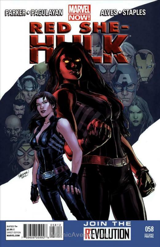 Red She-Hulk #58 (2nd) VF; Marvel | save on shipping - details inside