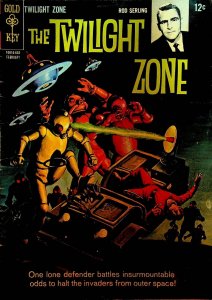 The Twilight Zone 14 Gold Key Comics 1966 Rod Serling Outer Space
