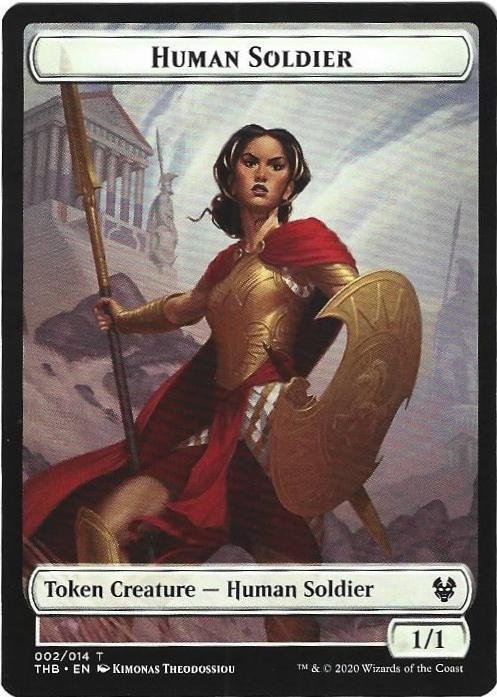 Magic the Gathering: Theros Beyond Death - Human Soldier Token