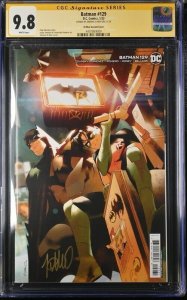 Batman (2023) # 129 (CGC 9.8 SS) Signed Simone Di Meo * Variant Cover