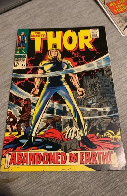 Thor #145 (1967)thor stripped of powers higher mid grade