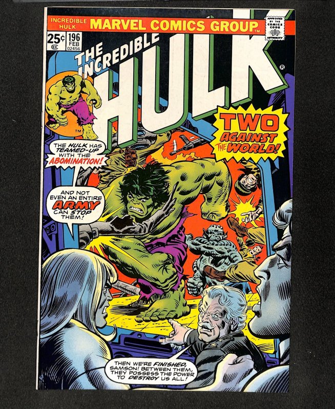 Incredible Hulk (1962) #196