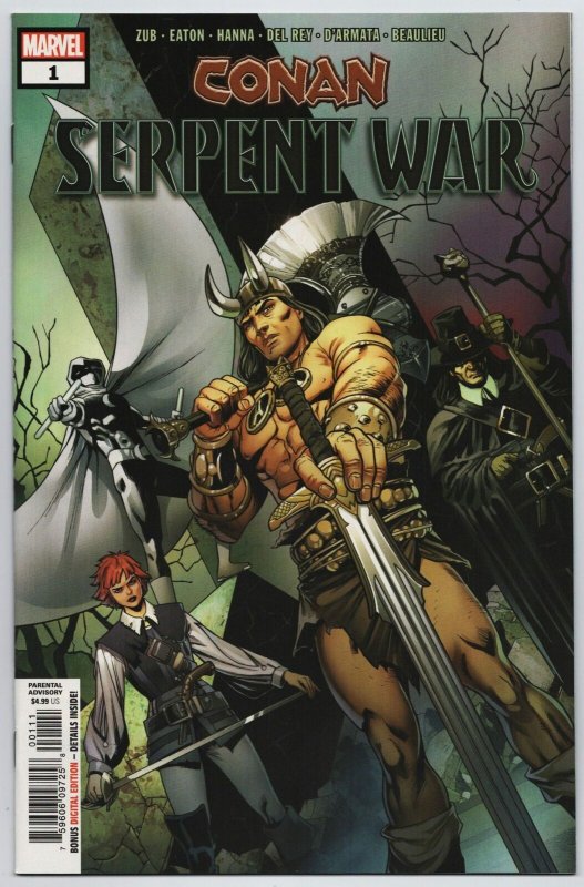 Conan Serpent War #1 (Marvel, 2020) NM