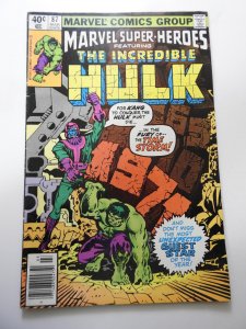 Marvel Super-Heroes #87 (1980)