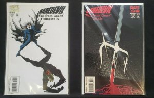 DAREDEVIL 5PC (VF/NM) TASKMASTER, FALL FROM GRACE, MORBIUS 1993-94 