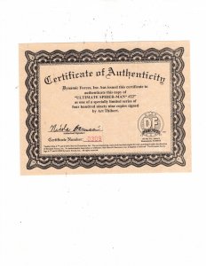 Ultimate Spider-Man #22 (2002) Sugned on Cover w/COA