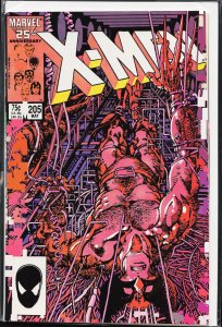 The Uncanny X-Men #205 (1986) X-Men