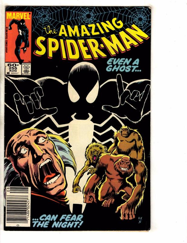 Lot Of 4 Amazing Spider-Man Marvel Comic Books # 249 253 255 235 Vulture J275