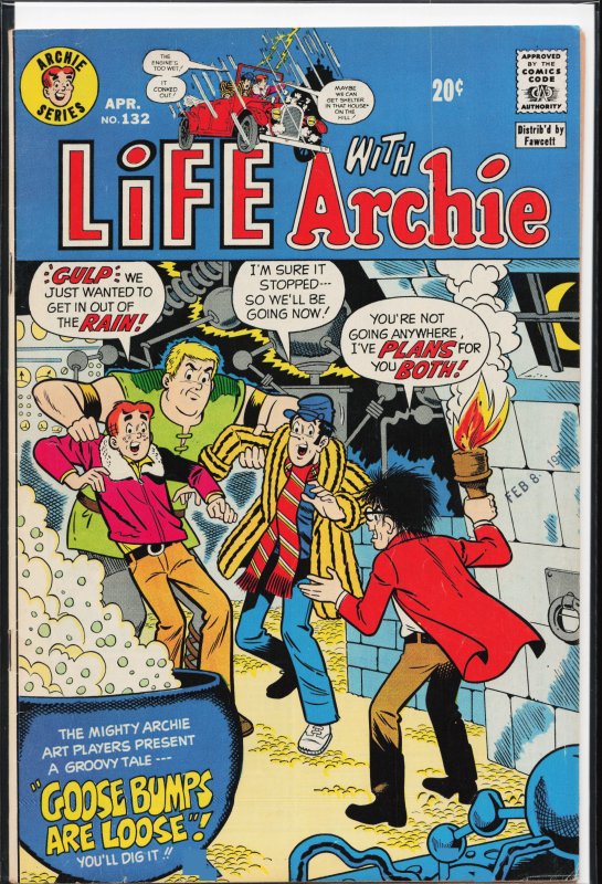 Life with Archie #132 (1973) Archie Andrews