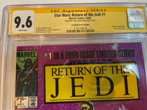 Star Wars: Return Jedi (1983) # 1 (CGC 9.6 SS) Canadian CPV | Signed Sienkiewicz