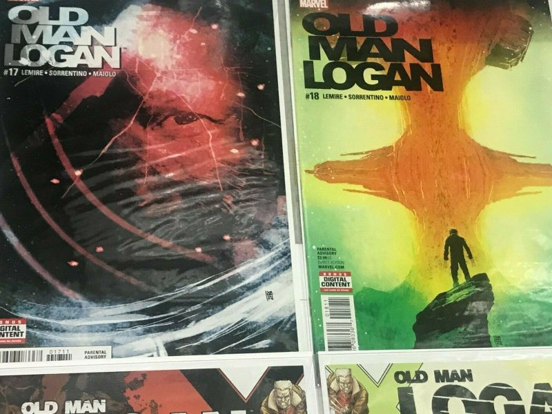 OLD MAN LOGAN#2-26 NM LOT (20 BOOKS) 2016 JEFF LEMIRE MARVEL COMICS