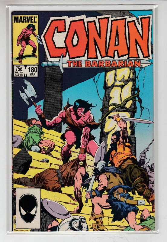 CONAN THE BARBARIAN (1970 MARVEL) #180 VG/FN A46211