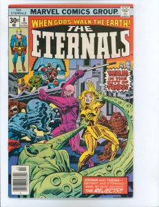 The Eternals #8 (1977) 1st appearances of Ransack & Krakas