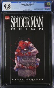 SPIDER-MAN REIGN #1 CGC 9.8 RECALLED NUDE EDITION 8010