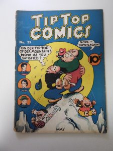 Tip Top Comics #25 (1938) VG+ condition 1 1/4 spine split