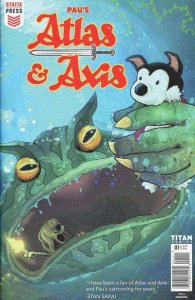 Atlas and Axis #1A VF ; Titan | Roman Dirge Statix Press