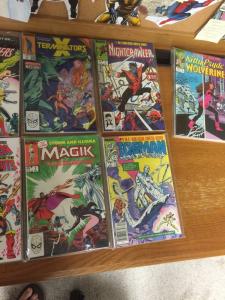 X-Men Mini-Series Lot Wolverine Nightcrawler Iceman Storm Magik 1-2 1-6 1-4 Nm