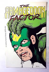 Armageddon Factor #2 (1987) AC Comics 1st Print Comic Book