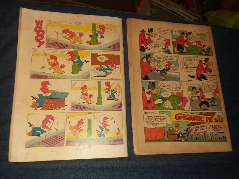 walter lantz woody woodpecker 21 22 comics lot golden age cartoon dell lot movie