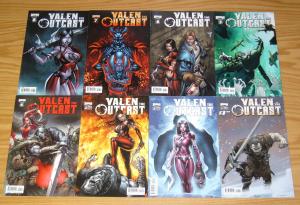 Valen the Outcast #1-8 VF/NM complete series  boom studios barbarian  B variants 