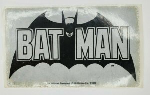  Batman Stickers Vintage 1989 DC comics lot of 2  