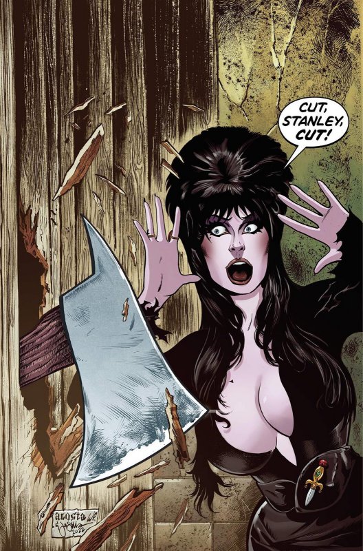 Elvira in Horrorland #2 Cvr I 30 Copy Incv Acosta Virgin Dynamite Comic Book