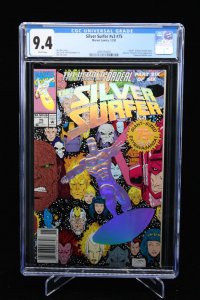 Silver Surfer #v3 #75 - Death of Nova / Embossed+Holofoil Cover (CGC 9.4) 1992