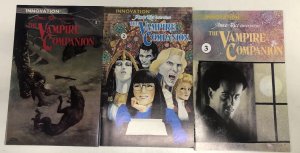 Anne Rice • The Vampire Companion (1991) Set Issue # 1-3 • Innovative Corporatio