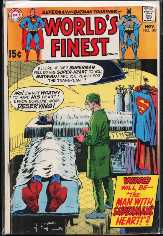 World's Finest Comics #189 (1969)