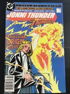 Jonni Thunder #1 Newsstand Edition (1985) ZS