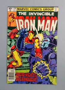 Iron Man #129, NM Dreadnought!, Marvel Comics, 1979 JR1