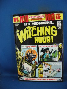 THE WITCHING HOUR 38 F VF DC 1974 SQUAREBOUND
