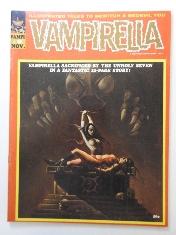 Vampirella #8 (1970) Early Issue! Beautiful Fine+ Condition!